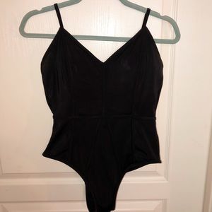 black LA hearts one piece